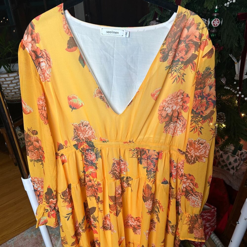 Soolinen Floral Dress
